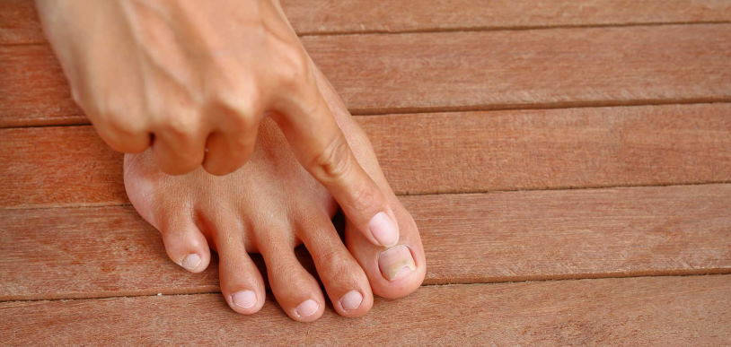 take care of toenails